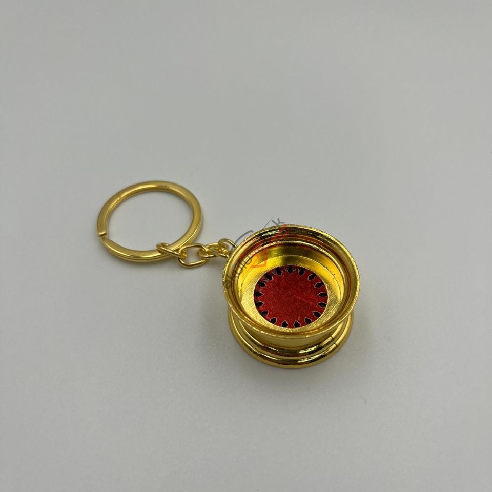BBS JANT ANAHTARLIK GOLD-KIRMIZI - K9-B1