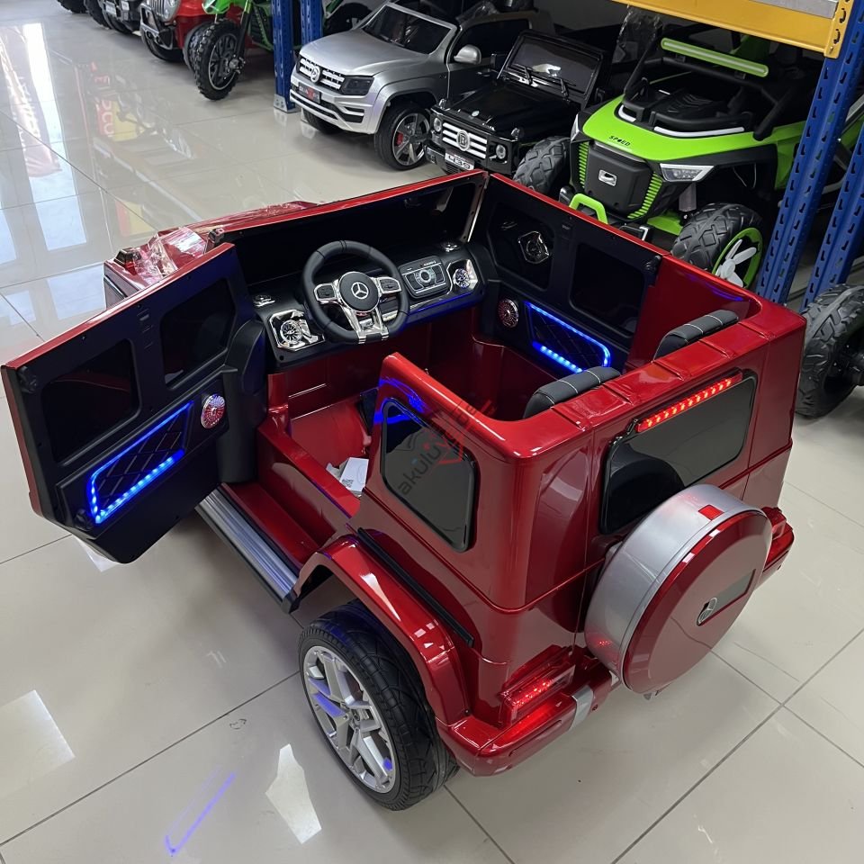 Çift Kişilik Lisanslı Mercedes Mega Boy G65 Akülü Araba