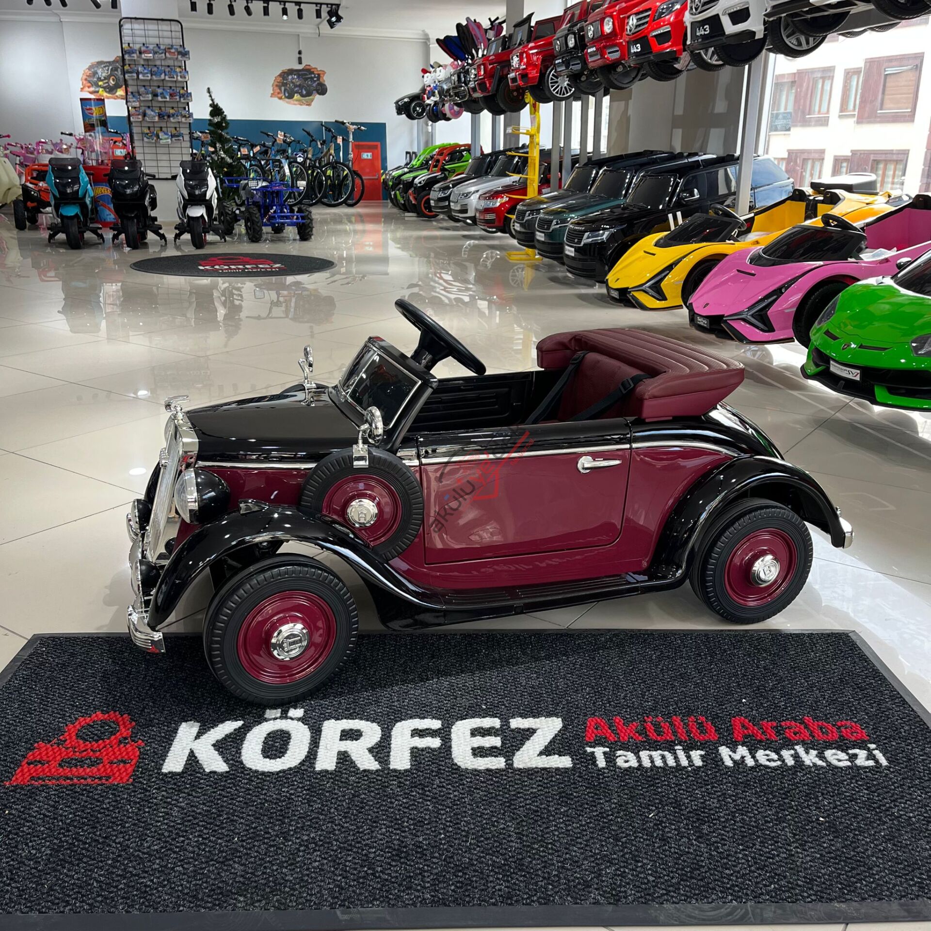 AUDİ HORCH 24V 100+KG TAŞIMA KAPASİTELİ AKÜLÜ ARABA