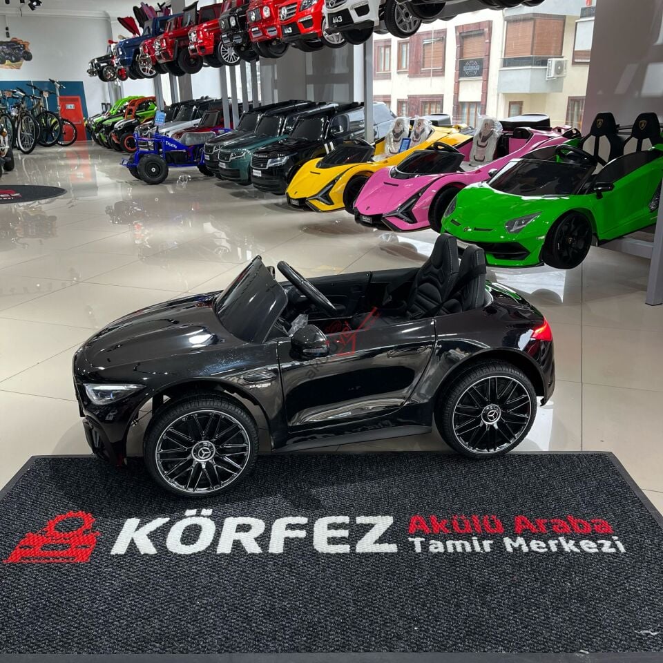 Lisanslı Mercedes Sl63 - 24V Tabletli SİYAH