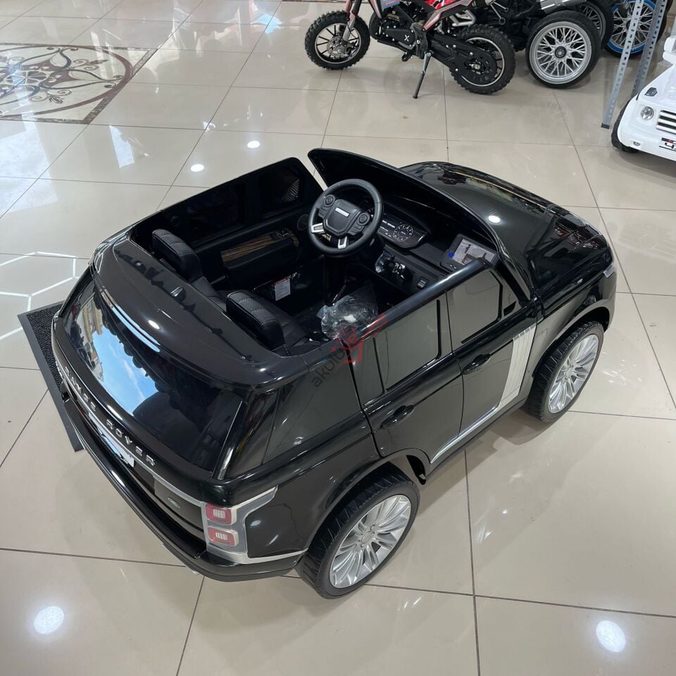 24V Range Rover Tabletli Akülü Araba çift kişilik