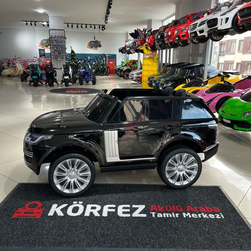 24V Range Rover Tabletli Akülü Araba çift kişilik