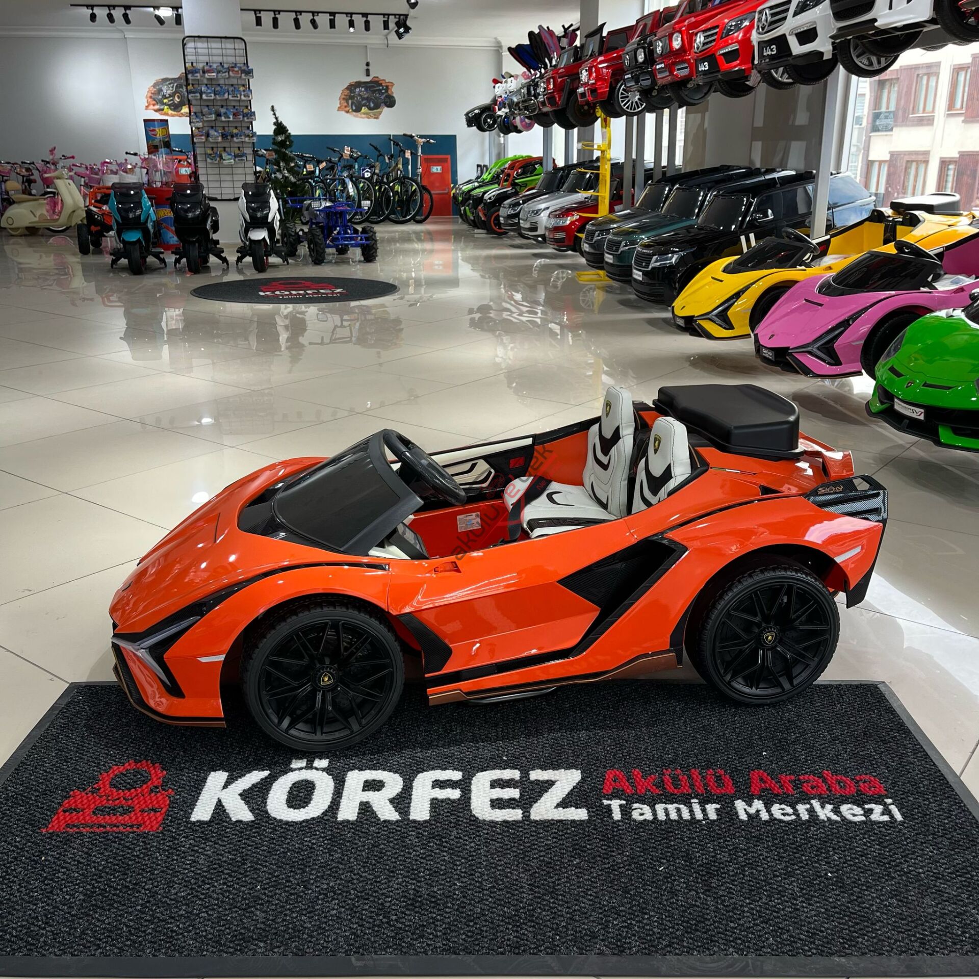 24V Drift Lamborghini Sian TURUNCU