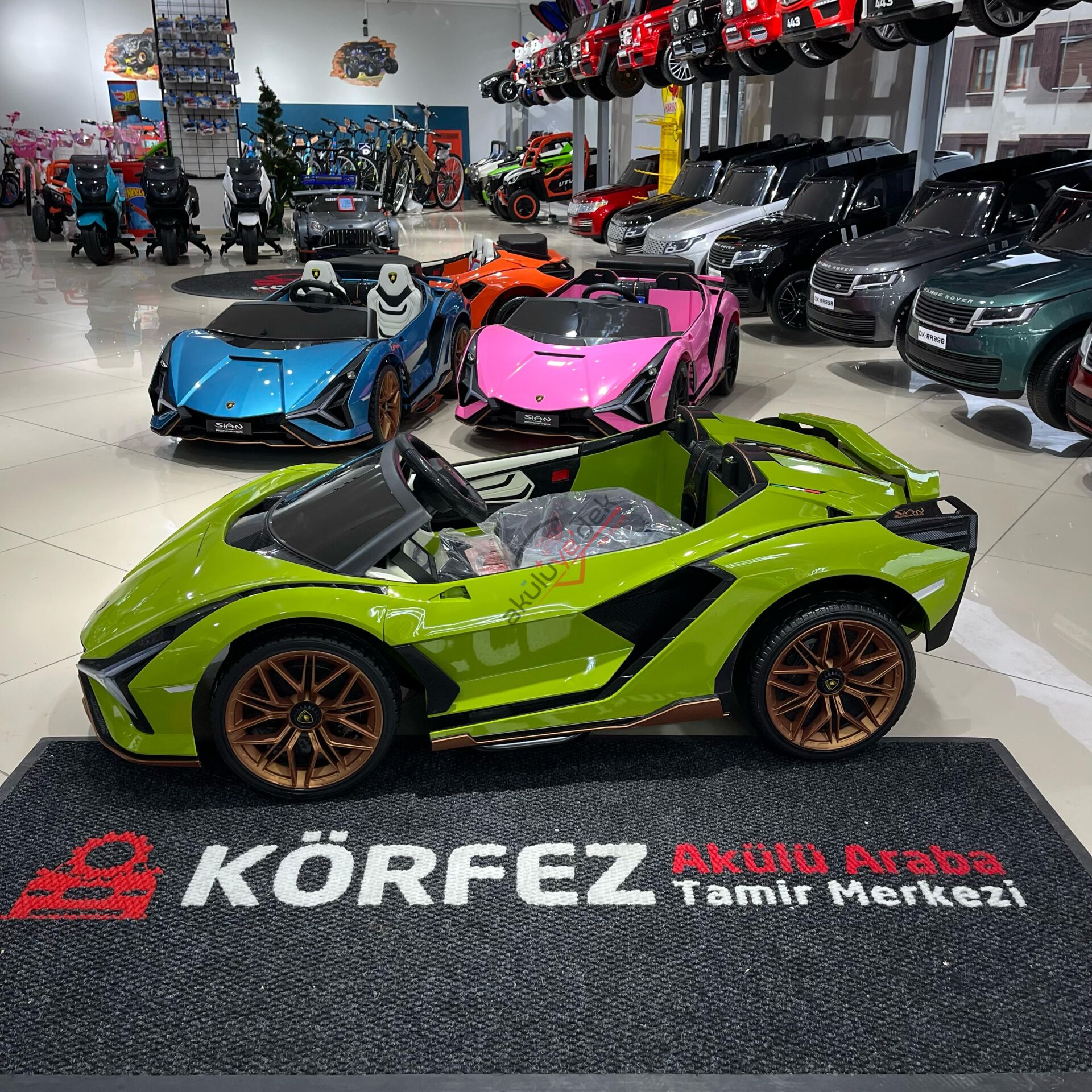 24V Drift Lamborghini Sian YEŞİL