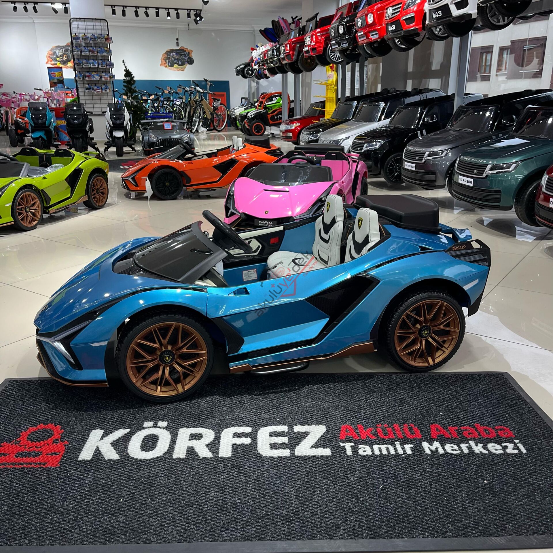24V Drift Lamborghini Sian MAVİ