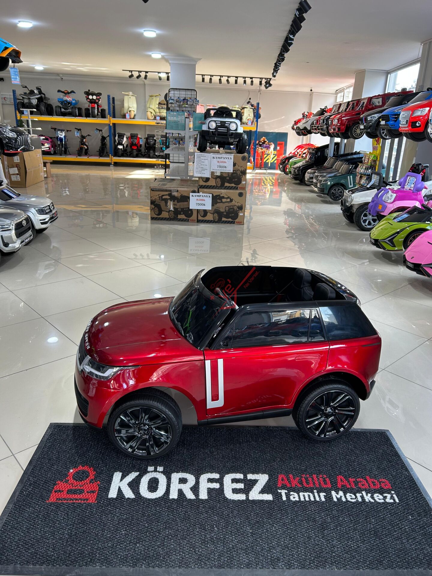 RANGE ROVER VOGUE 24V AKÜLÜ ARABA