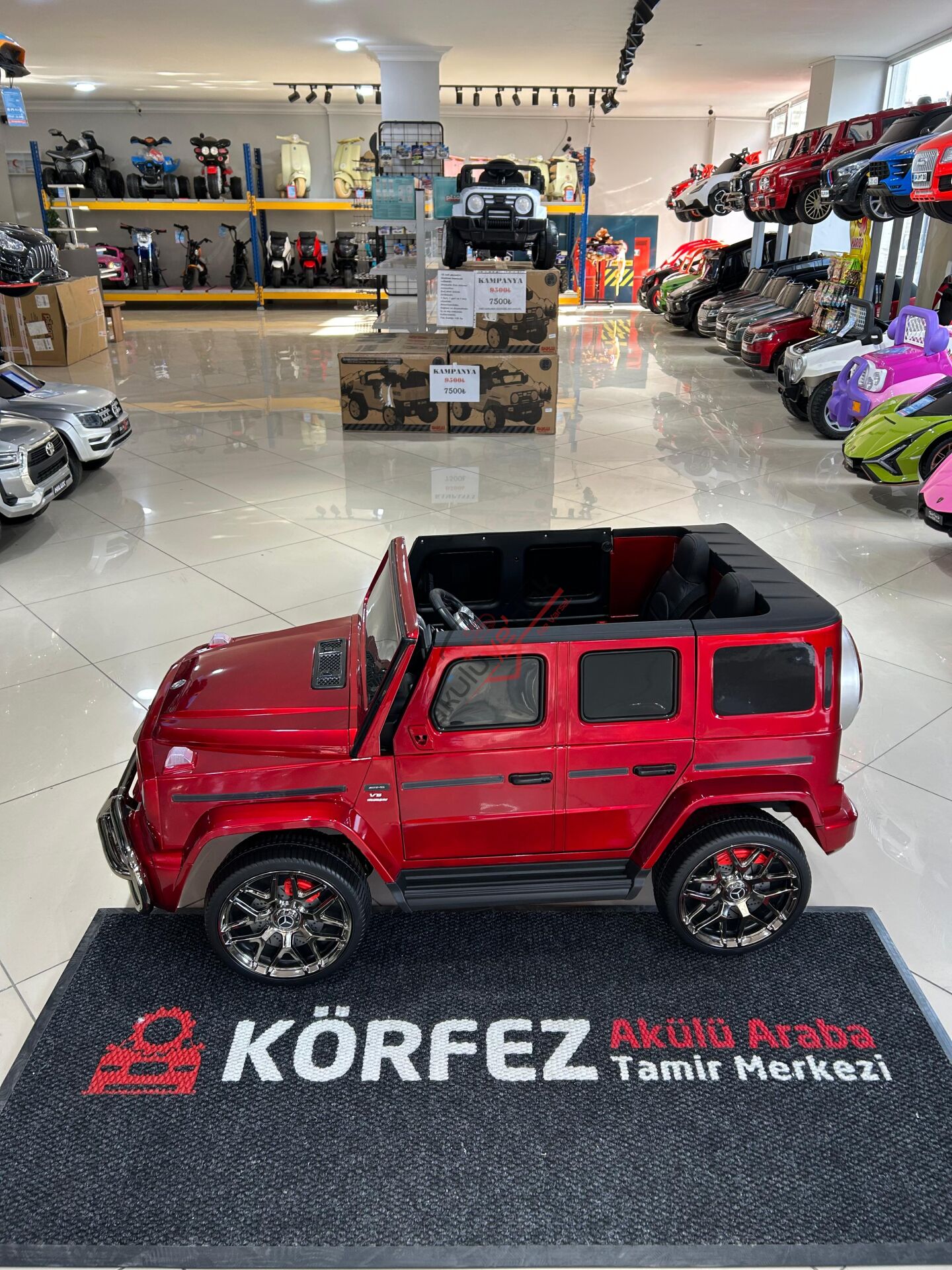 MERCEDES G63 24V AKÜLÜ ARABA