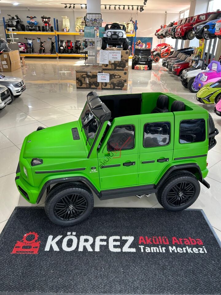 MEGA KASA MERCEDES G63 24V AKÜLÜ ARABA - YEŞİL