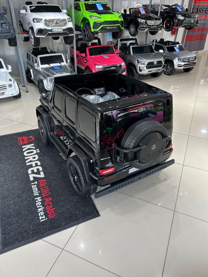 MEGA KASA MERCEDES G63 24V TABLETLİ AKÜLÜ ARABA - SİYAH