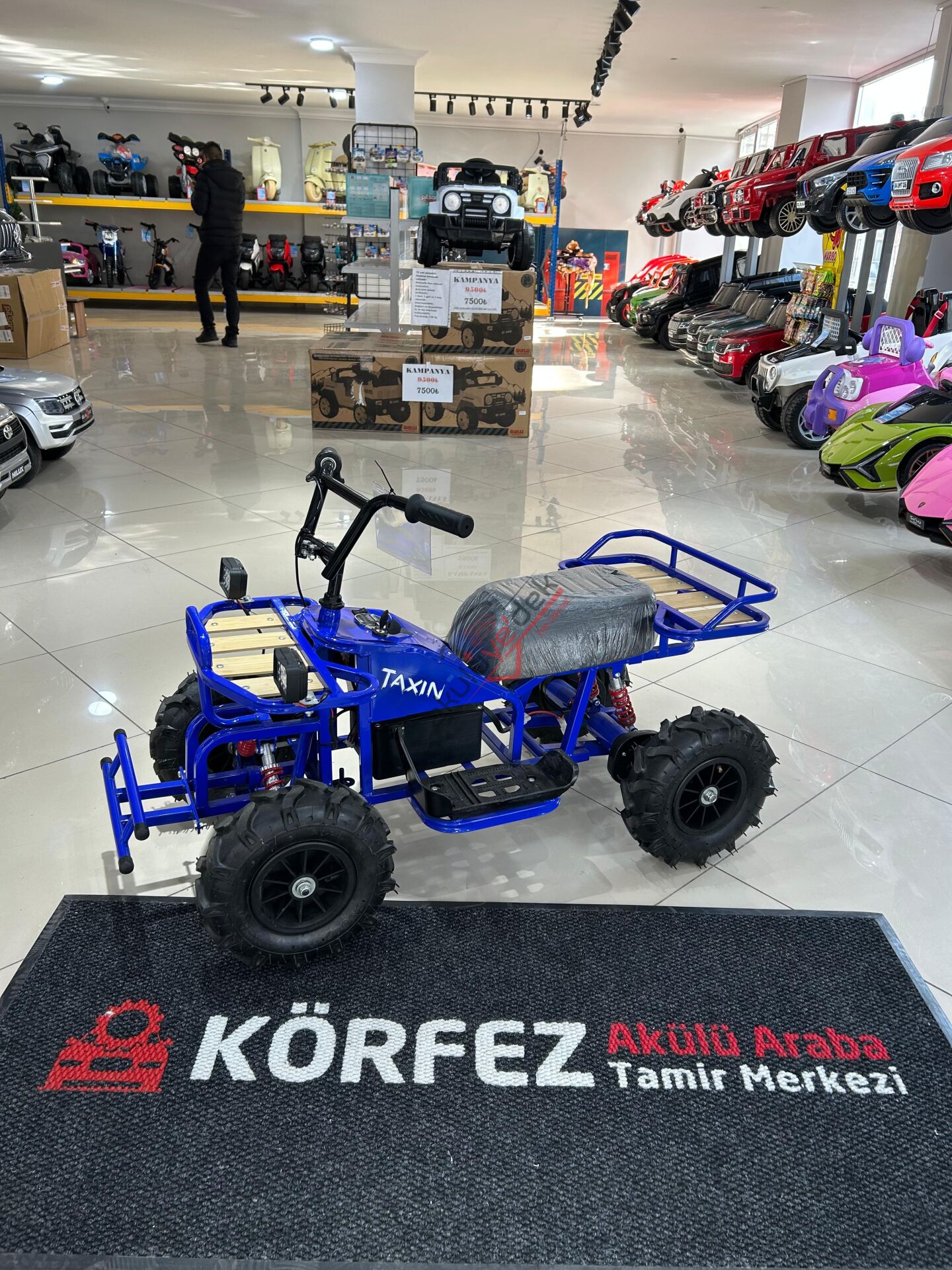 TAXİN CANAVAR ATV 24V METAL KASA