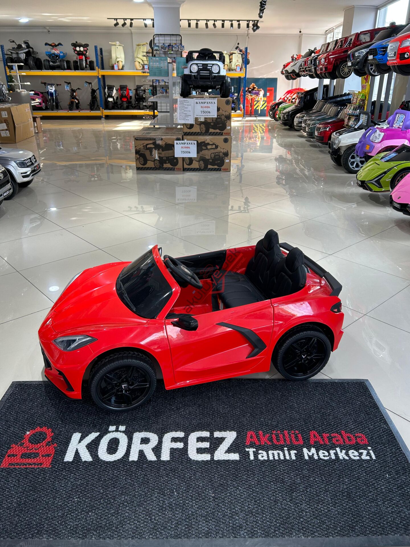 CORVATTE 24V AKÜLÜ ARABA