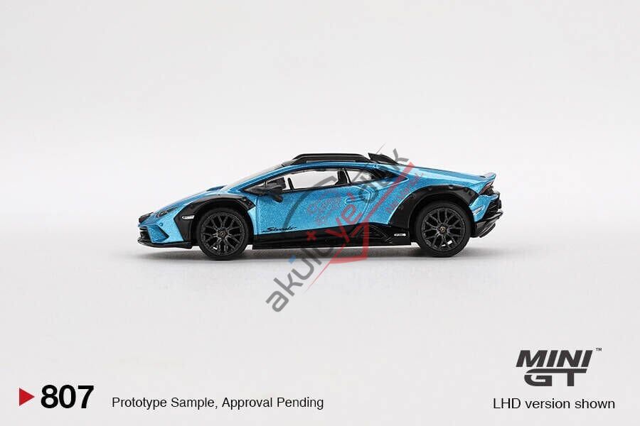 Mini GT 1/64 Lamborghini Huracán Sterrato Blu Aegir - Blister Paket MGT00807-BL