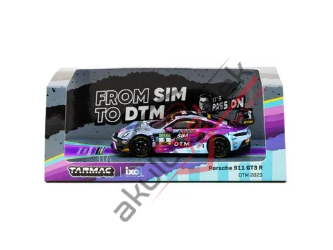 Tarmac Works 1/64 Porsche 911 GT3 R DTM 2023 #9 - HOBBY64 T64-084-23DTM09