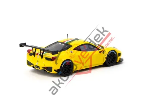 Tarmac Works 1/64 Ferrari 458 Italia GT3 Yellow - ROAD 64T64R-073-YL