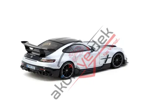 Tarmac Works 1/64 Mercedes-Benz AMG GT Black Series Silver Metallic - GLOBAL64 T64G-042-SL