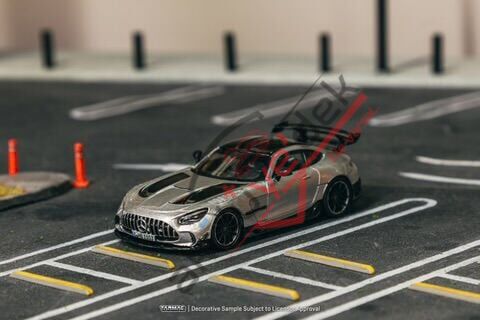 Tarmac Works 1/64 Mercedes-Benz AMG GT Black Series Silver Metallic - GLOBAL64 T64G-042-SL
