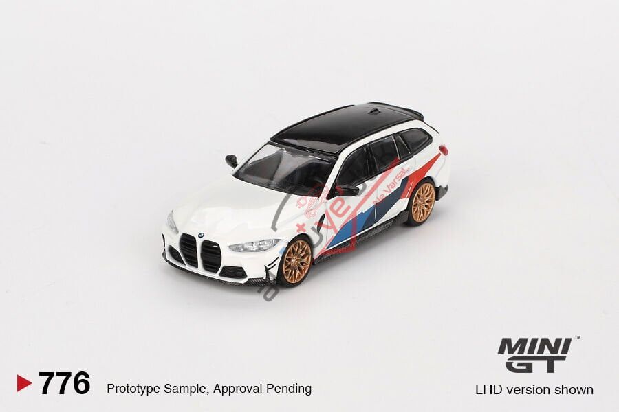 Mini GT 1/64 BMW M3 M Performance Touring Alpine White MGT00776