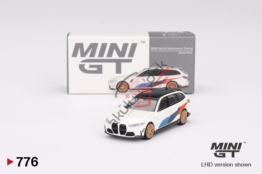 Mini GT 1/64 BMW M3 M Performance Touring Alpine White MGT00776