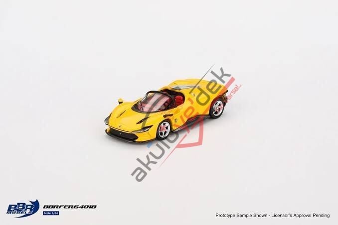 Mini GT 1/64 BBR Ferrari Daytona SP3 Giallo Modena BBRFER64018
