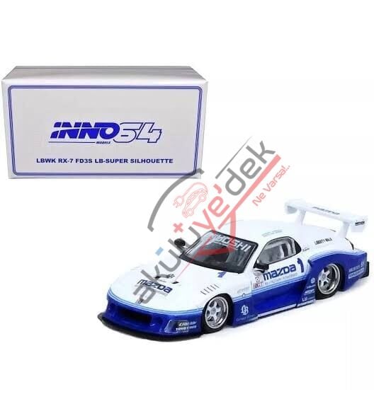 Inno 1/64 Mazda RX7 (FD3S) LB-SUPER SILHOUETTE Hong Kong Toy Car Salon 2024 Special Edition IN64-LBWKRX7-06
