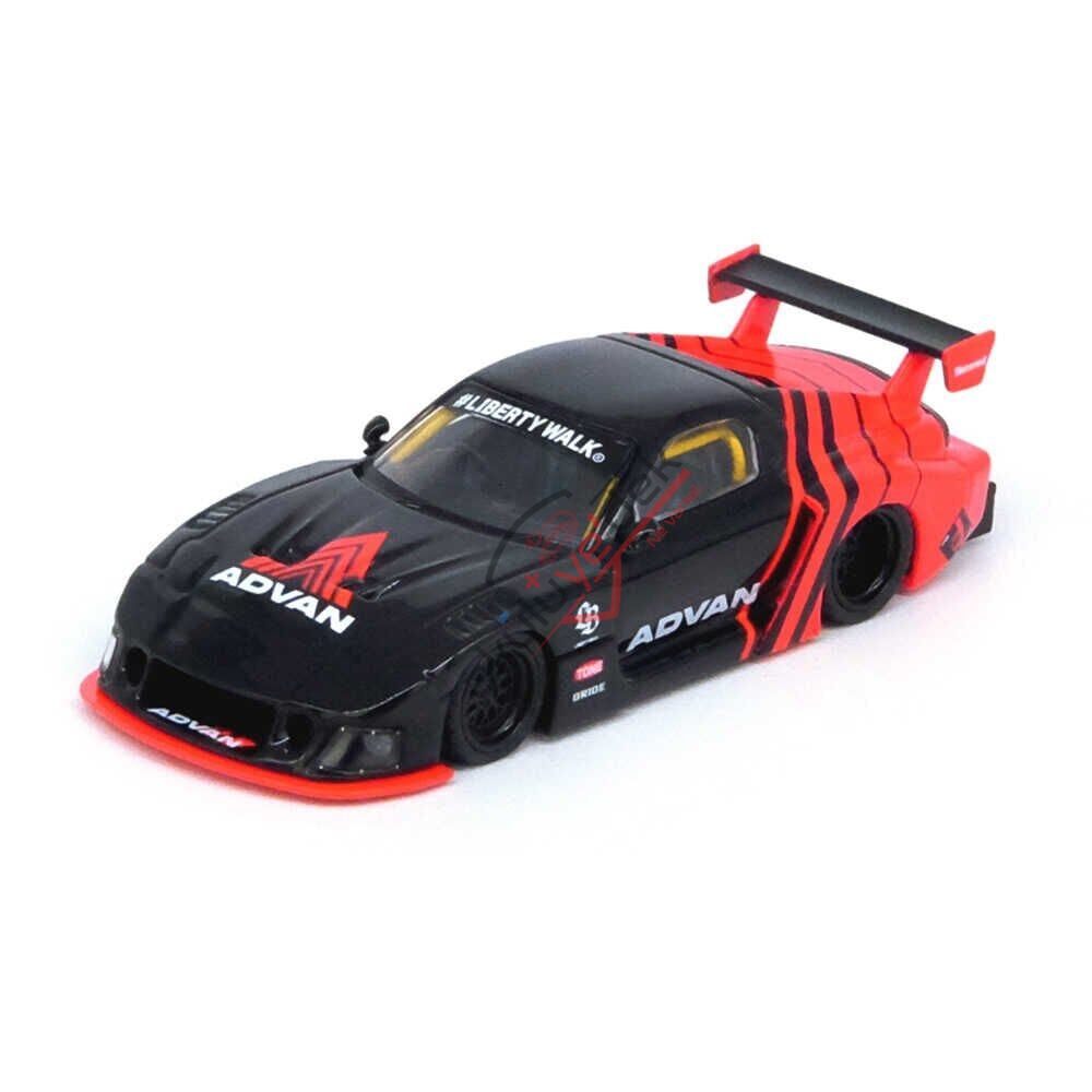 ミニカー Inno64 1/64 LBWK FD3S RX-7 Advan Inno 1/64 LBWK MAZDA RX7 (FD3S) LB-SUPER SILHOUETTE ''ADVAN LIVERY