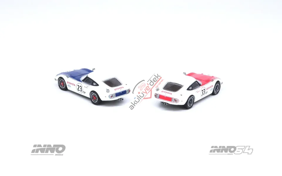 Inno 1/64 TOYOTA 2000GT #23 & #33 SCCA 1968 Box Set Collection