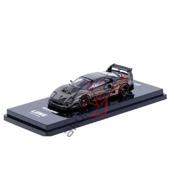 Inno 1/64 LBWK F40 Chrome Black (Chase Car Included) IN64-LBWKF40-CHB
