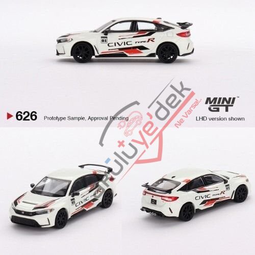 Mini GT 1/64 Honda Civic Type R 2023 Honda Thanks Day Vietnam MGT00626