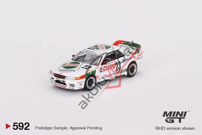 Mini GT 1/64 Nissan Skyline GT-R (R32) Gr. A #23 1990 Macau Guia Race Winner MGT00592