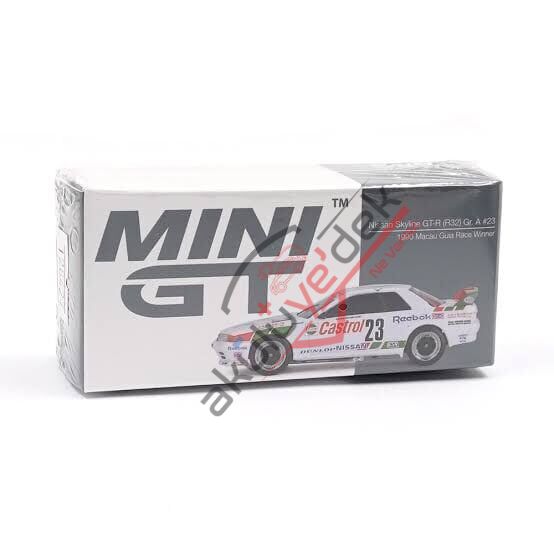 Mini GT 1/64 Nissan Skyline GT-R (R32) Gr. A #23 1990 Macau Guia Race Winner MGT00592
