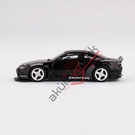 Mini GT 1/64 Nissan Silvia (S15) Rocket Bunny Black Pearl MGT00602