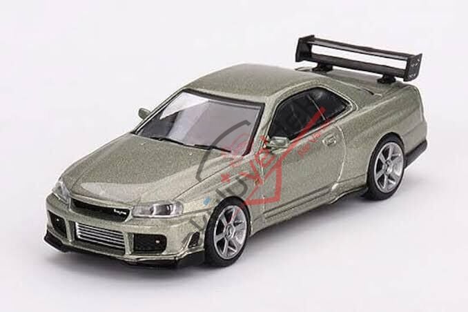 Mini GT 1/64 Nissan Skyline GT-R (R34) Tommykaira R-z Millenium Jade MGT00697