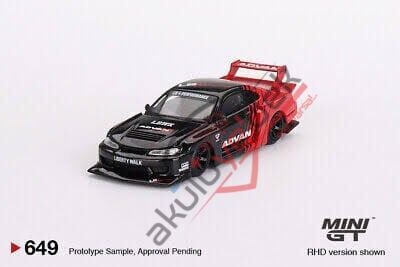 Mini GT 1/64 Nissan LB-Super Silhouette S15 SILVIA ADVAN MGT00649