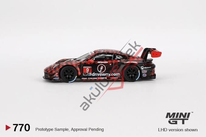 Mini GT 1/64 Porsche 911 GT3 R GTD PRO Pfaff Motorsports IMSA 2023 Sebring 12 Hrs. Winner MGT00770