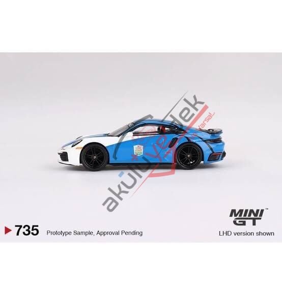 Mini GT 1/64 Porsche 911 Turbo S Safety Car 2023 IMSA Daytona 24 Hrs MGT00735