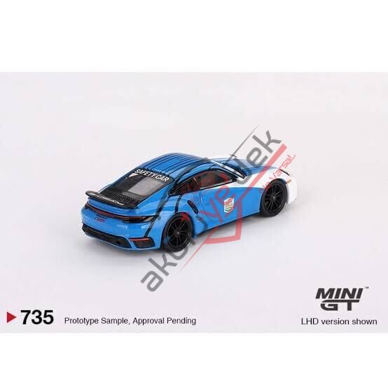 Mini GT 1/64 Porsche 911 Turbo S Safety Car 2023 IMSA Daytona 24 Hrs MGT00735