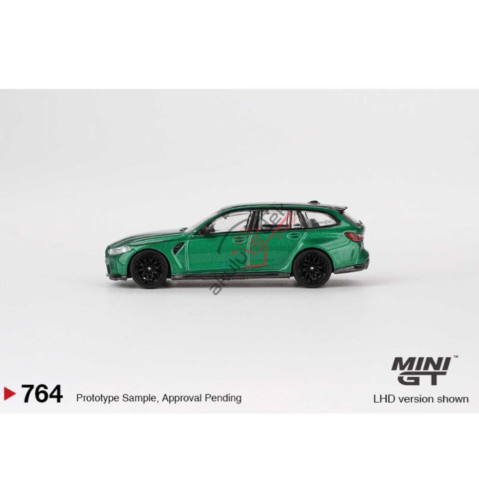 Mini GT 1/64 BMW M3 Competition Touring Isle of Man Green Metallic MGT00764