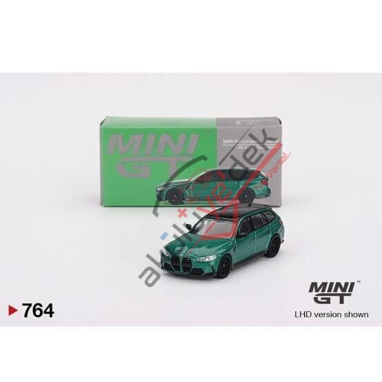 Mini GT 1/64 BMW M3 Competition Touring Isle of Man Green Metallic MGT00764