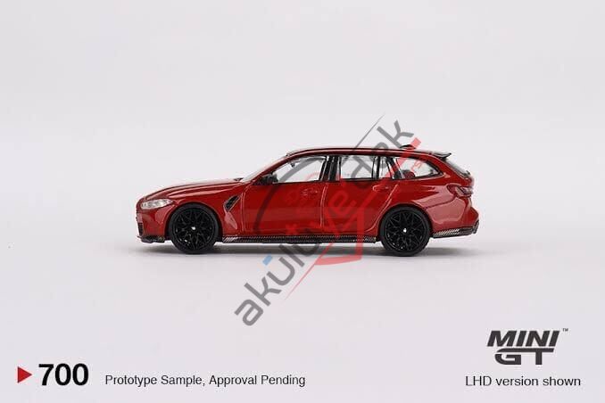 Mini GT 1/64 BMW M3 Competition Touring Toronto Red Metallic MGT00700