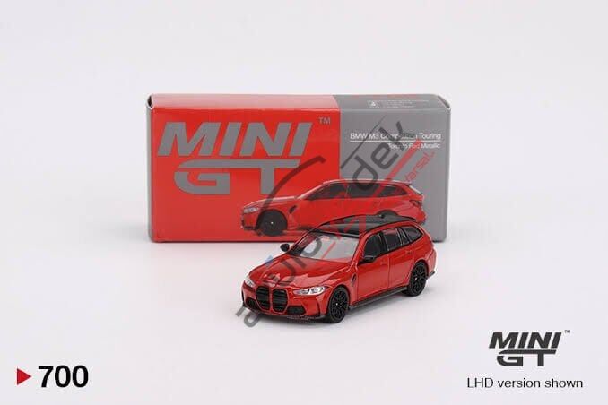 Mini GT 1/64 BMW M3 Competition Touring Toronto Red Metallic MGT00700