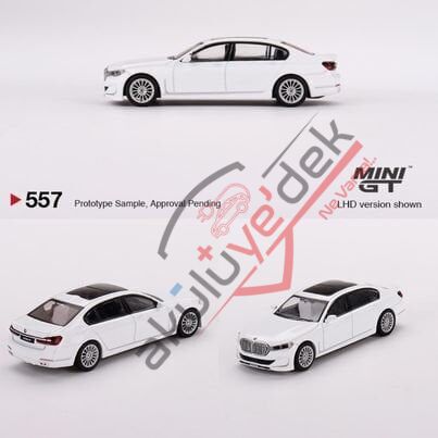 Mini GT 1/64 BMW Alpina B7 xDrive Alpina White MGT00557