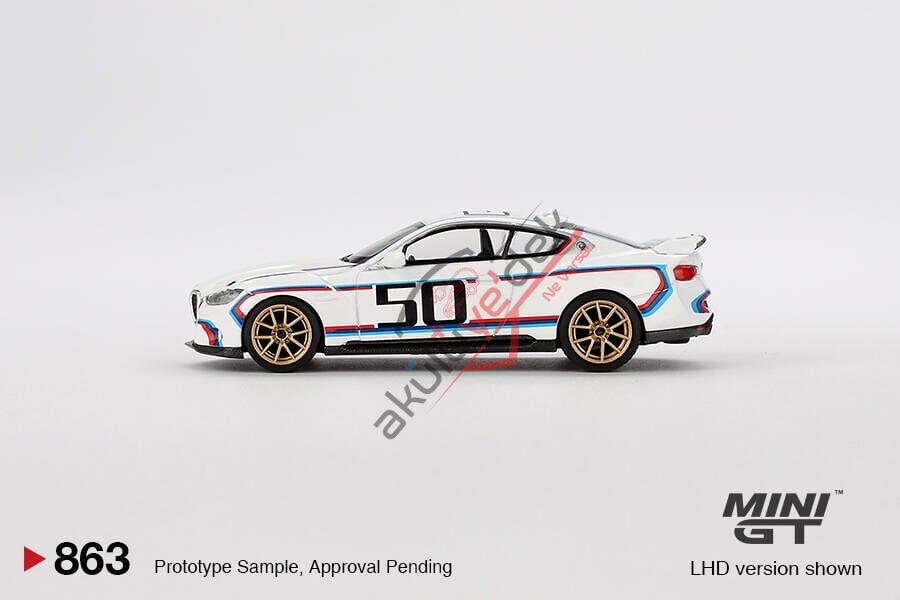 Mini GT 1/64 BMW 3.0 CSL White MGT00863