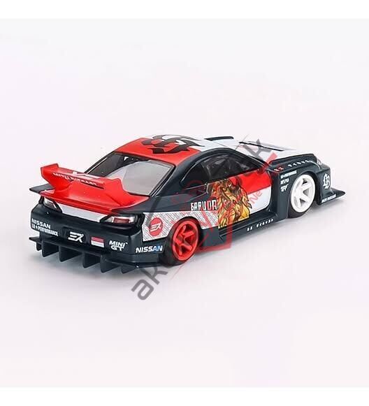 Mini GT 1/64 LB-Super Silhouette Nissan SILVIA (S15)“GARUDA” MINI GT x MIZU Diecast MGT00652