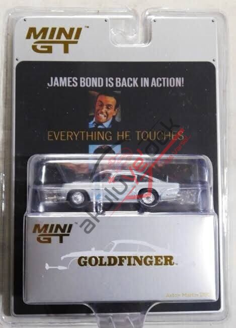 Mini GT 1/64 Aston Martin DB5 James Bond “Goldfinger” / English Blister Paket MGT00900-007E