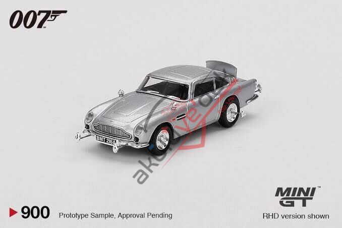 Mini GT 1/64 Aston Martin DB5 James Bond “Goldfinger” / English Blister Paket MGT00900-007E