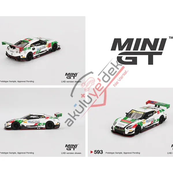 Mini GT 1/64 Nissan GT-R NISMO GT3 KCMG 2018 FIA GT World Cup Macau - Blister Paket MGT00593-BL