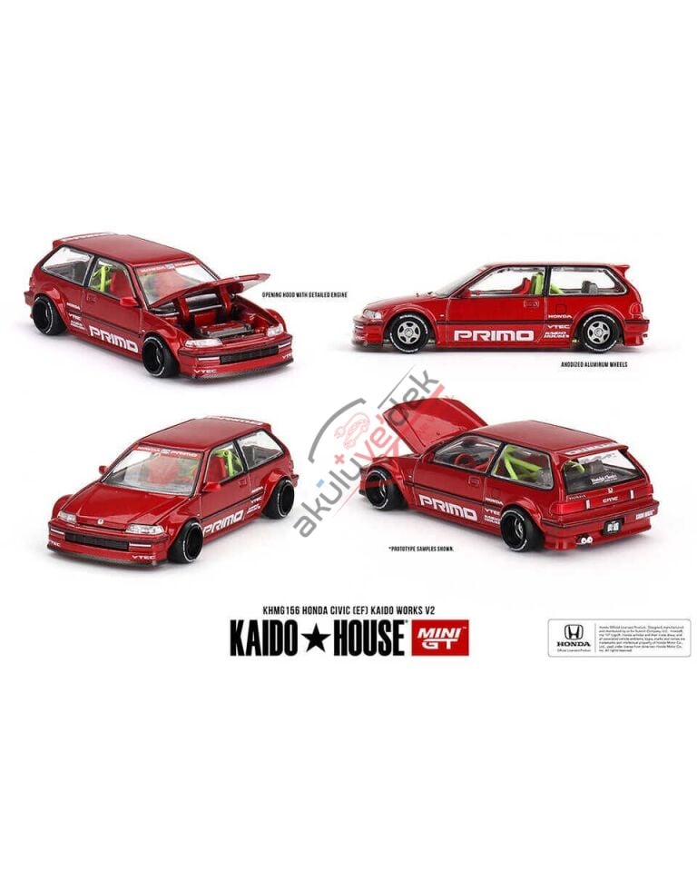 Mini GT 1/64 Honda Civic (EF) Kaido Works V2 KHMG156