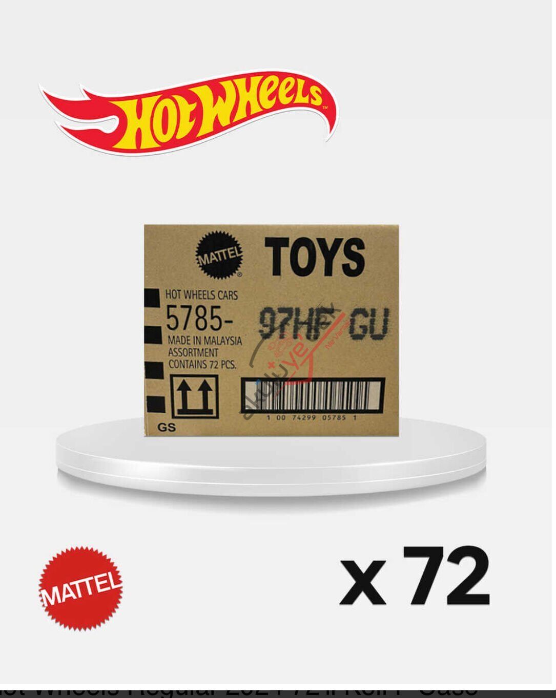 Hotwheels tekli 2025 F Kolisi 72’li