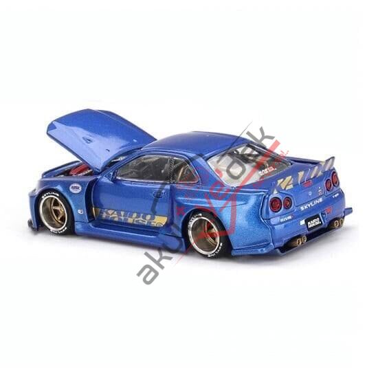 Mini GT 1/64 [KaidoHouse x MiniGT] Nissan Skyline GT-R (R34) Kaido Works (V2 Aero) SHINJUKU V2 KHMG158