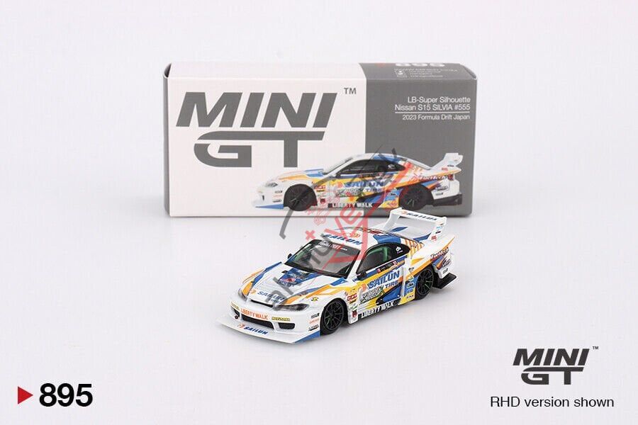 Mini GT 1/64 Nissan LB-Super Silhouette S15 SILVIA 2023 Formula Drift Japan MGT00895